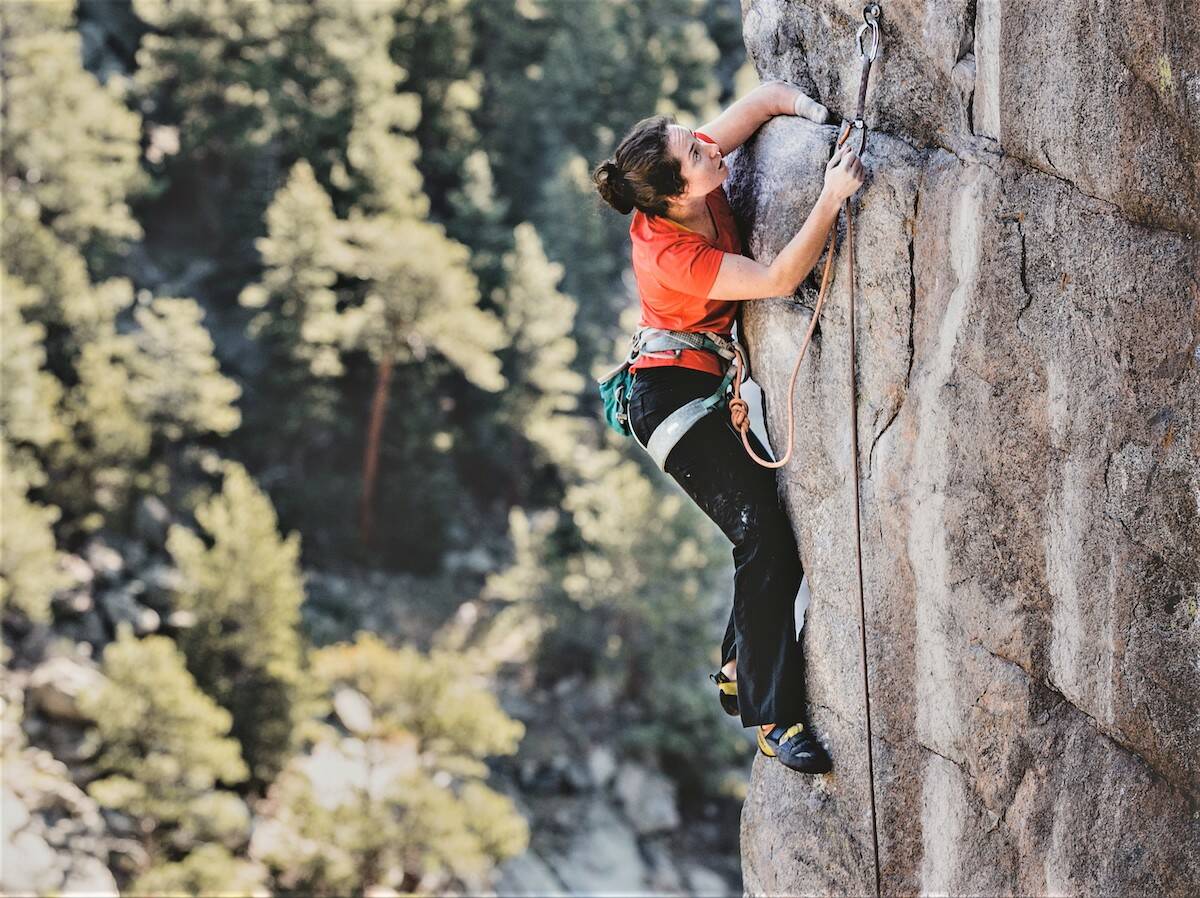 Maureen Beck, onehanded climber and world champion, at Victoria’s