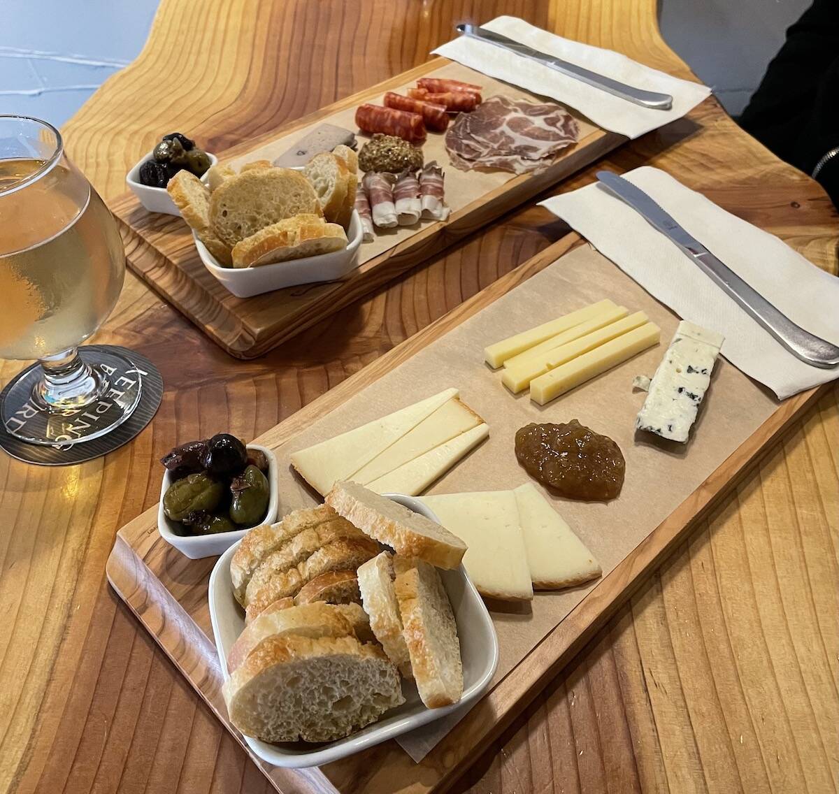 Refuge serves up shareable snacks like charcuterie boards. (John Atkinson)