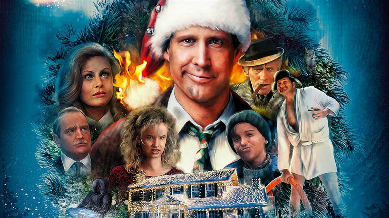 In National Lampoons Christmas, Clark Griswold (Chevy Chase) wants to have a perfect family Christmas but things quickly go awry in this comedy classic. (Movie poster)