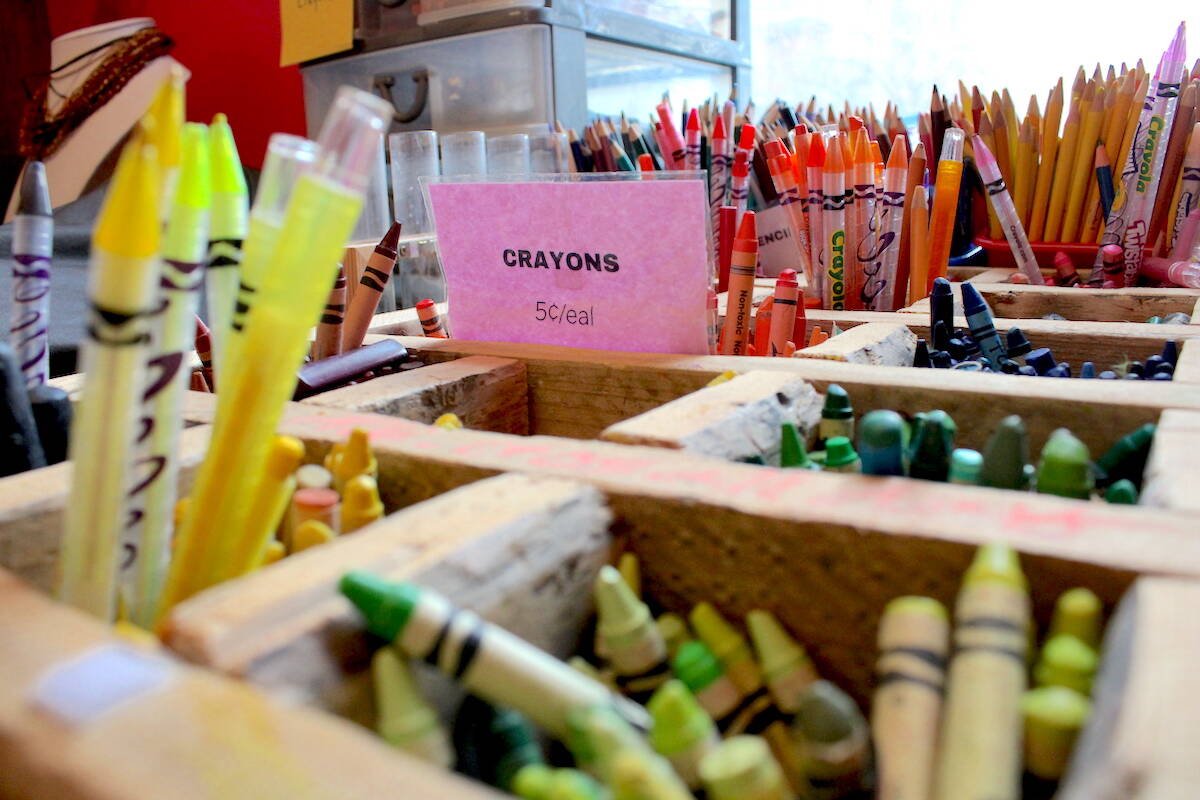 SUPPLY Victoria Creative Reuse Centre aims to reduce waste and make art, crafting and school supplies more accessible. (Jake Romphf/News Staff)