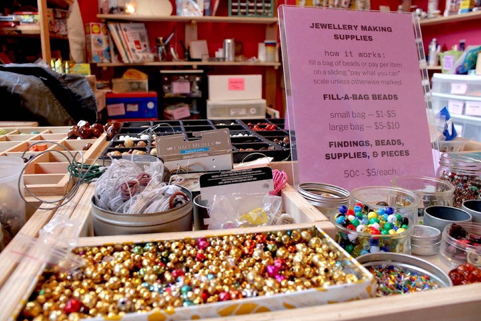 SUPPLY Victoria Creative Reuse Centre aims to reduce waste and make art, crafting and school supplies more accessible. (Jake Romphf/News Staff)