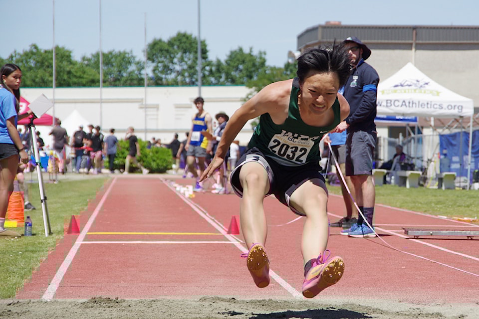 Young athletes from across the province put on their best performances at the B.C. High School Track and Field Championships Friday, June 7. The games are being hosted at the Nanaimo Track and Field Cub Rotary Bowl Stadium in Nanaimo until Saturday, June 8.