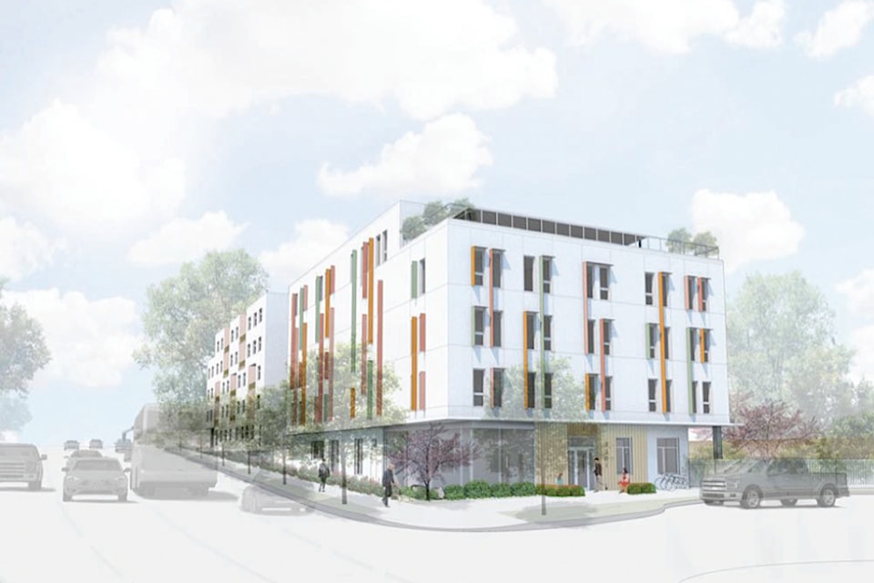 B.C. Housing plans to construct permanent supportive and affordable housing to replace temporary supportive housing at  250 Terminal Ave.