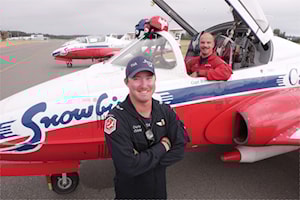 CF Snowbirds have air shows planned for whatever Nanaimo's skies bring
