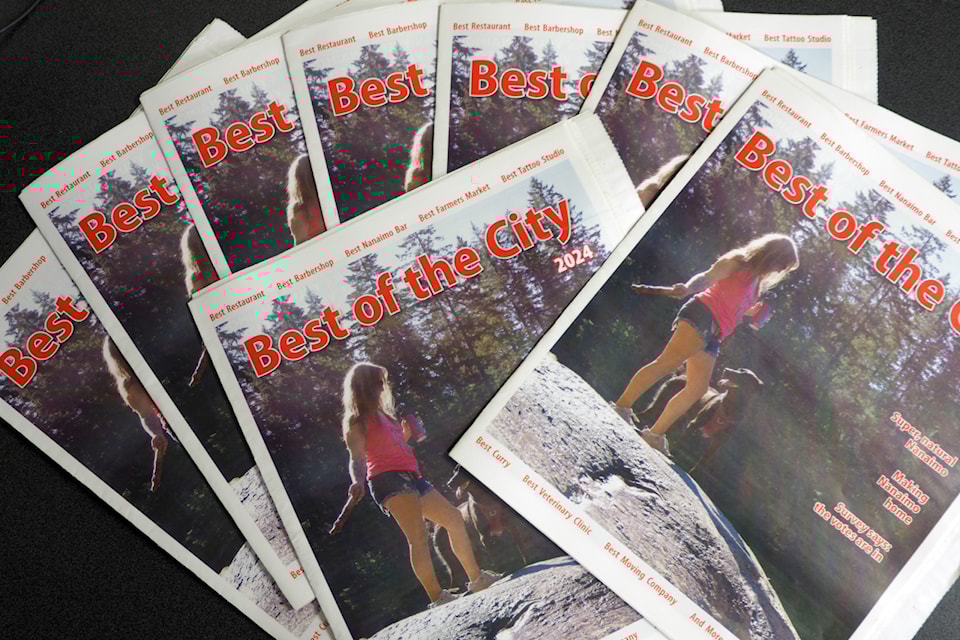 The results are in – the Nanaimo News Bulletin's Best of the City 2024 magazine comes out Wednesday, Sept. 25.