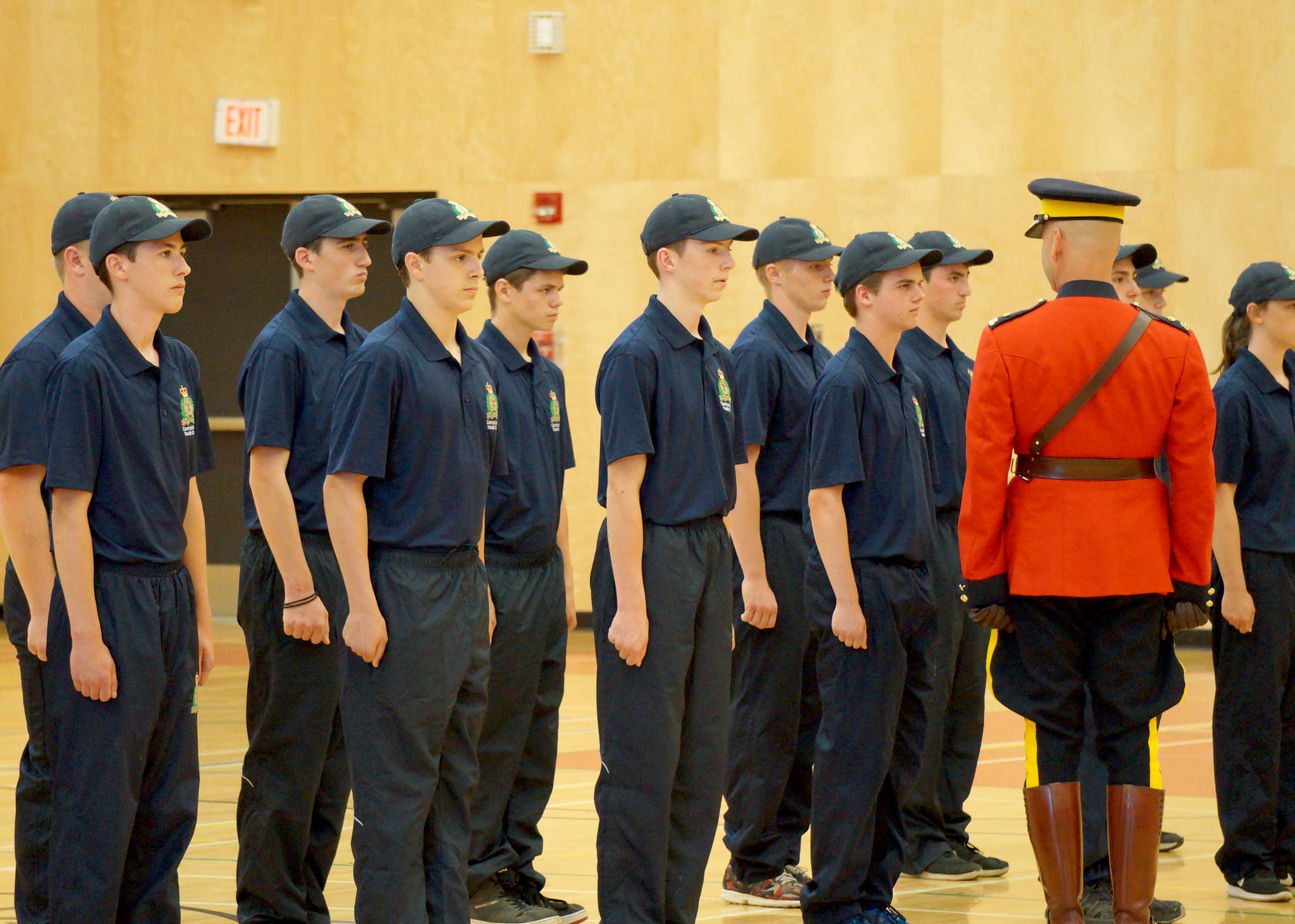 MidIsland students survive RCMP boot camp Nanaimo News Bulletin