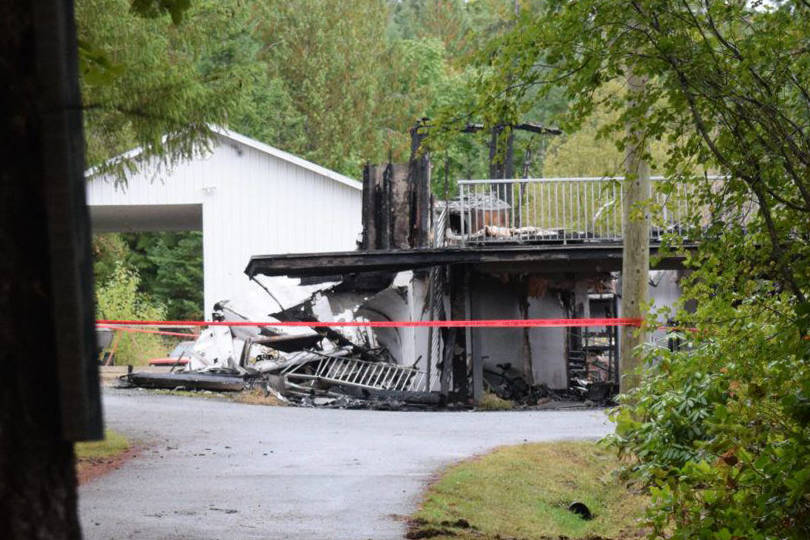 Home destroyed by fire in Port Alberni Nanaimo News Bulletin