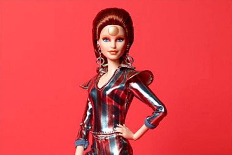 Barbie as david bowie shop