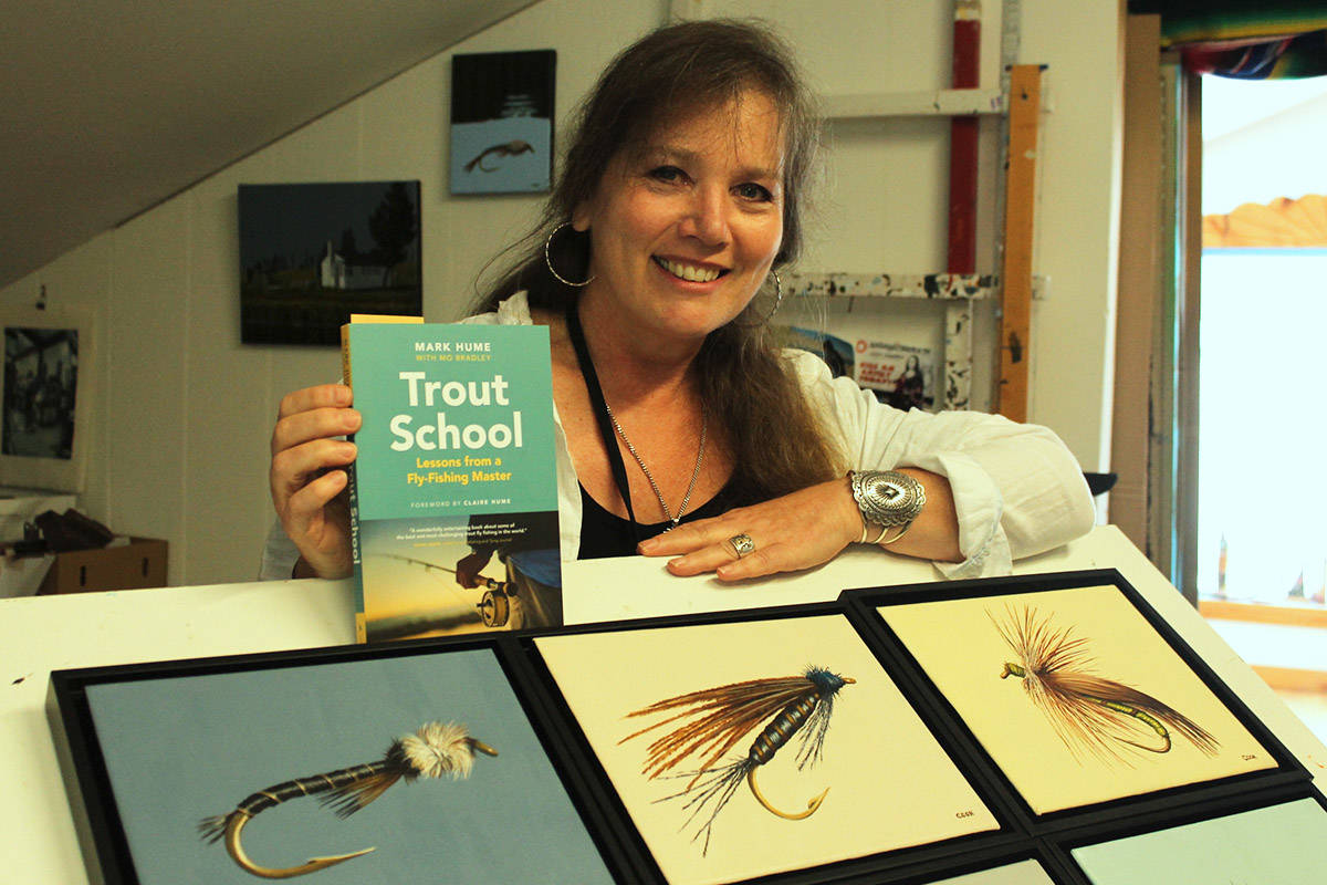 Nanoose Bay artist illustrates best selling B.C. fly fishing book - Nanaimo  News Bulletin