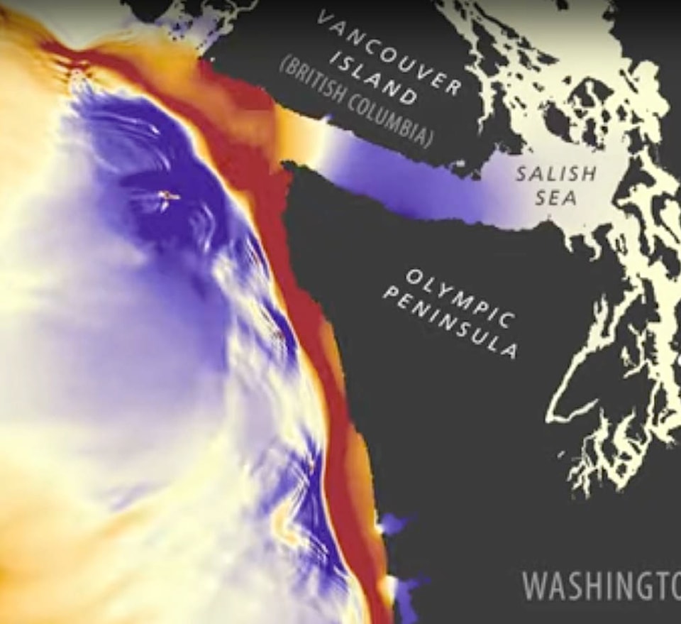 Tsunami danger zones vancouver island