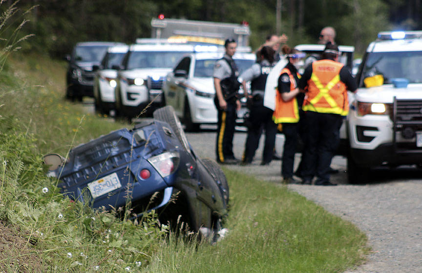 Duncan man facing charges after fleeing police, crashing car Nanaimo