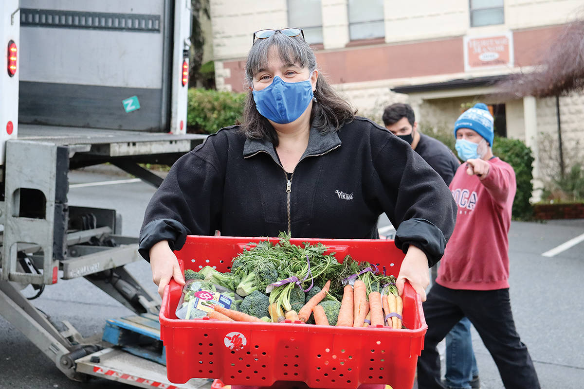 LRCA Food Bank and Loaves and Fishes team up to provide produce for