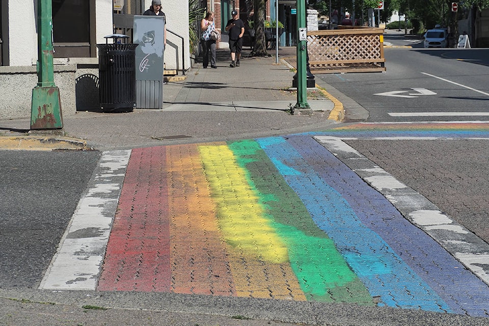 25724215_web1_210705-NBU-Rainbow-crosswalks-vandalized-2_1
