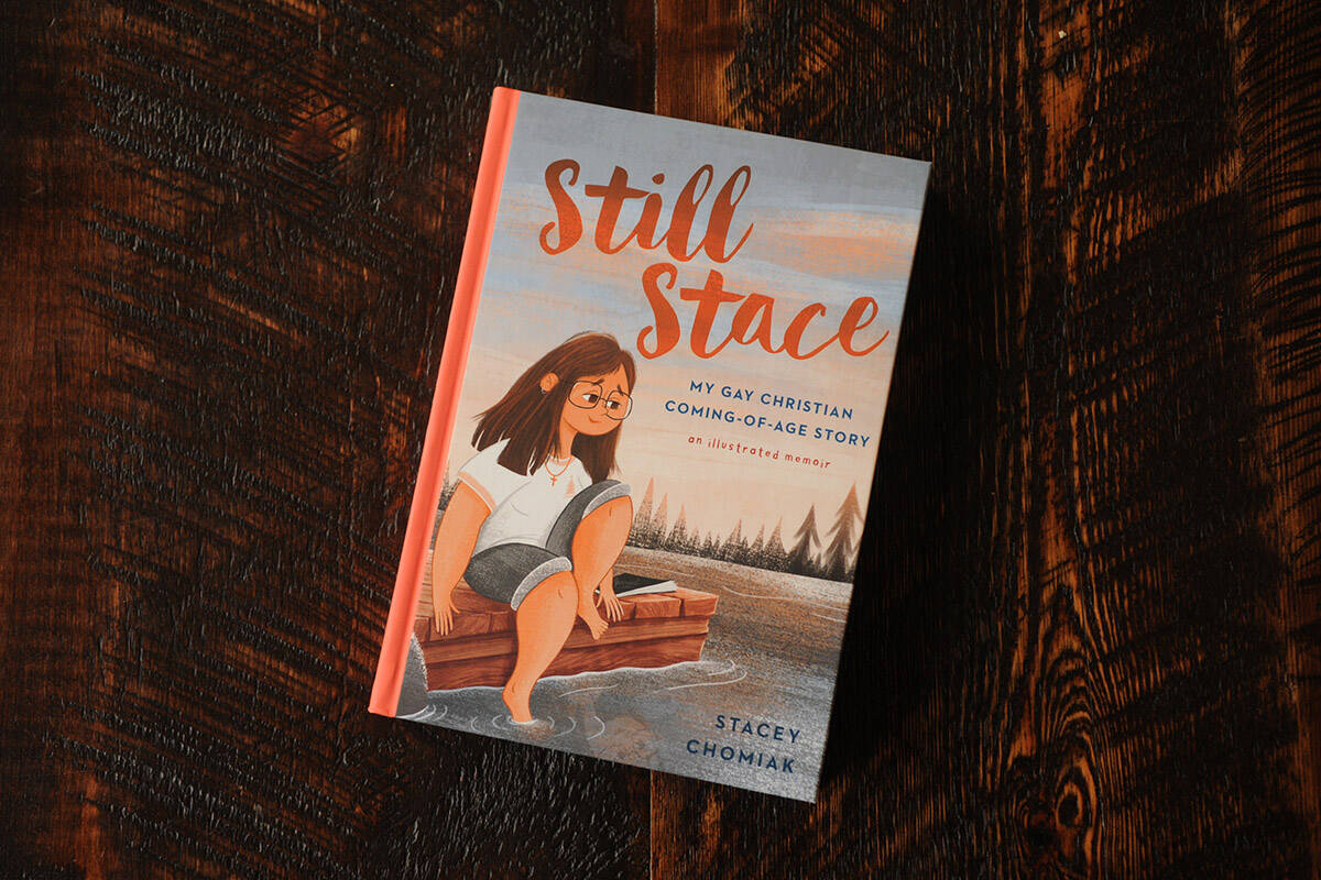 Stacey Chomiaks queer, illustrated, young-adult memoir Still Stace: My Gay Christian Coming-of-Age Story is being released on Oct. 19, 2021. (Jenna Hauck/ Chilliwack Progress)