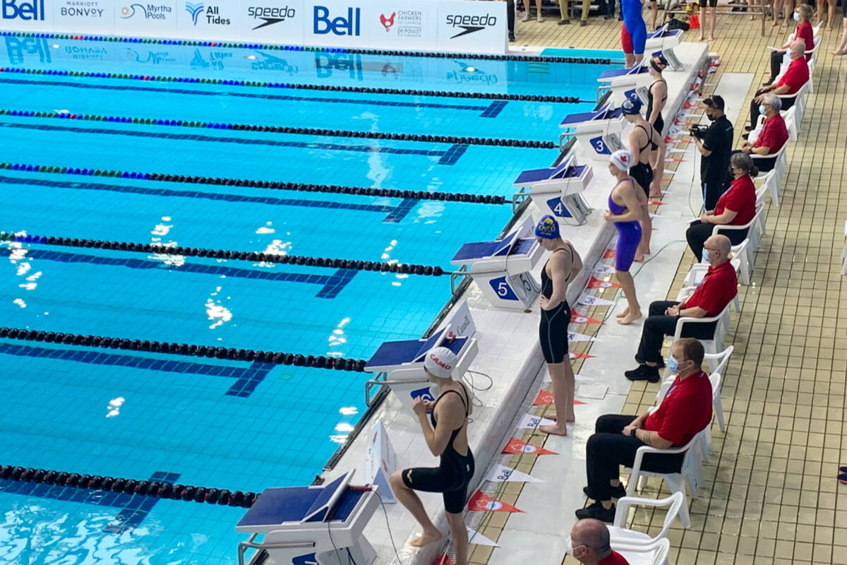Swimming Canada trials take over Saanich Commonwealth Place Nanaimo