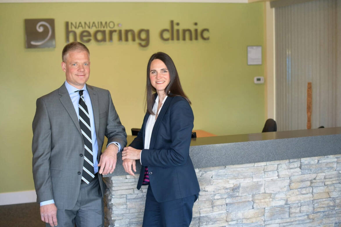 Shelagh and Hanan Merrill, co-owners of Nanaimo Hearing Clinic at 501-5800 Turner Rd. in Cactus Club Plaza.