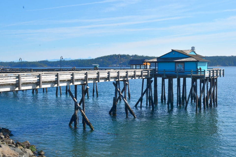 Campbell River’s Discovery Pier, Friday, July 14, 2023. Photo by Alistair Taylor/Campbell River Mirror