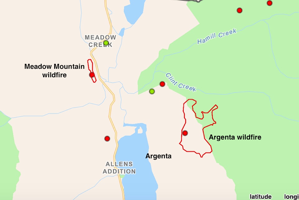 argenta-fire-map