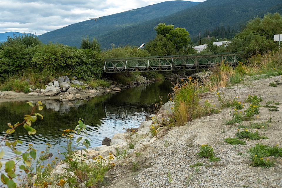 The mouth of Cottonwood Creek on Kootenay Lake. The surrounding land, which was once a garbage dump, is envisioned as a park in the City of Nelson's Official Community Plan. (Bill Metcalfe/Nelson Star)