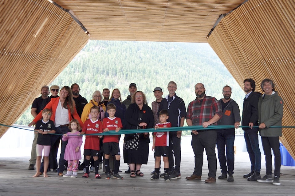 The new Hall Street Pier was opened to the public with a ceremony Sept. 14. The project was four years in the making.
