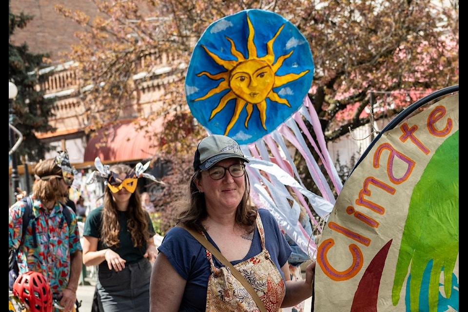 Earth Week in Nelson consisted of 25 different events, ending in a parade on Baker Street on April 27.
