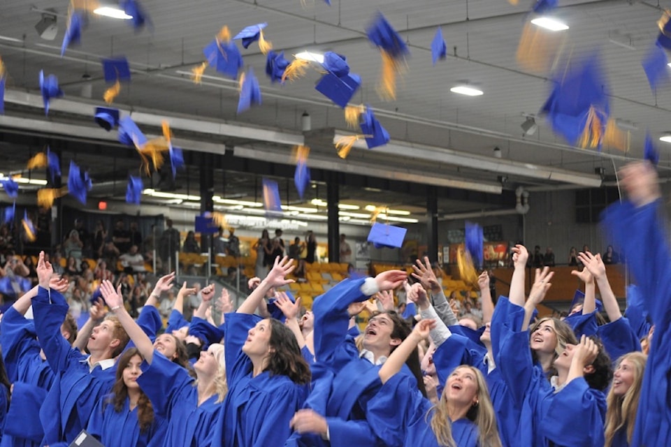 L.V. Rogers' cap and gown ceremony for its 2025 graduating class, held June 13.
