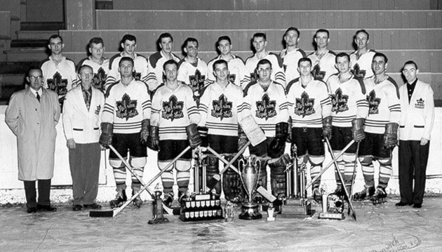WIHL- Nelson Maple Leafs 1960-61 Savage Cup
