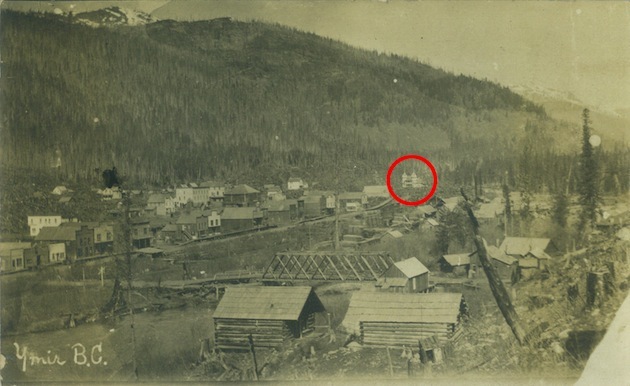 Ymir hospital met a fiery end