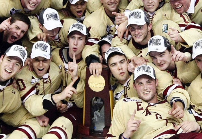 NCAA Hockey: Frozen Four-Ferris State vs Boston College