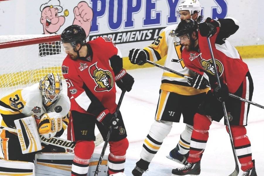 Ottawa Senators - The Sens get goals from Mark Stone and