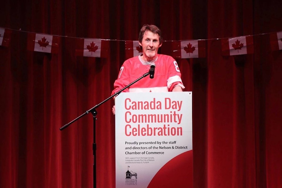 Tom Thomson of the Nelson and District Chamber of Commerce will host Nelson’s online Canada Day celebration. Photo: Capitol Theatre