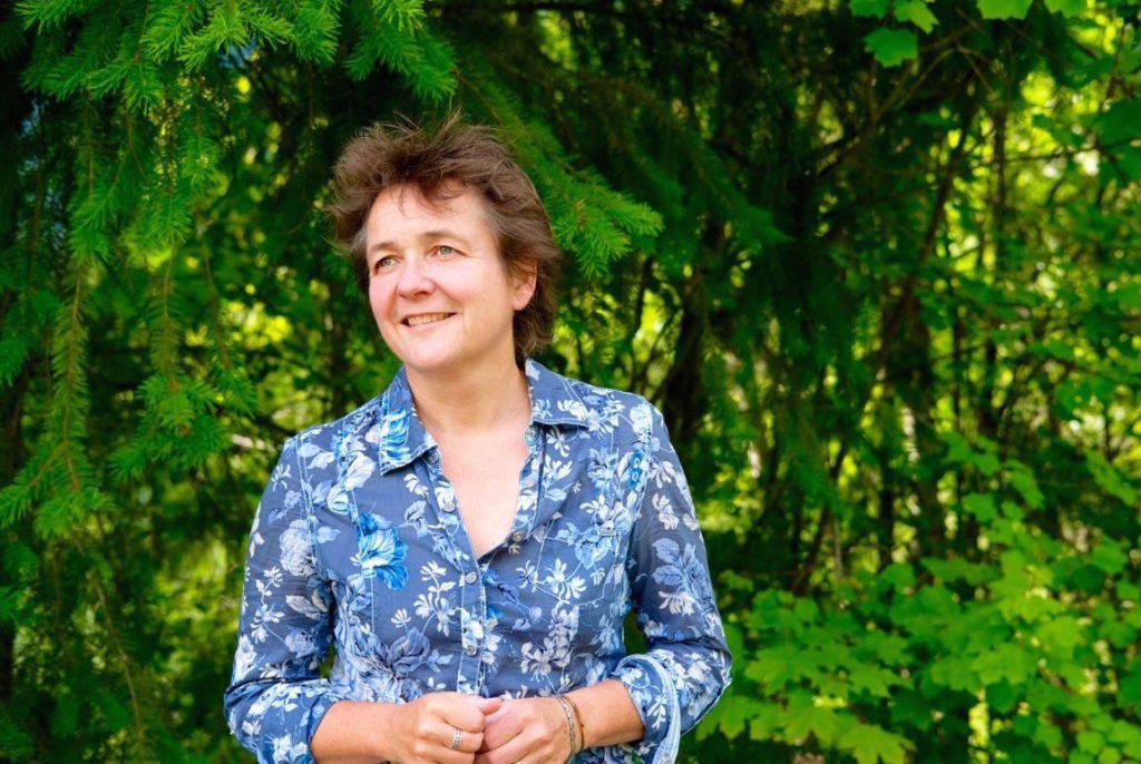 Dr. Rachel Holt of Nelson is one of a group of scientists who have mapped all the old growth forest that the provinces old growth panel said should be deferred from logging. Photo: Bill Metcalfe
