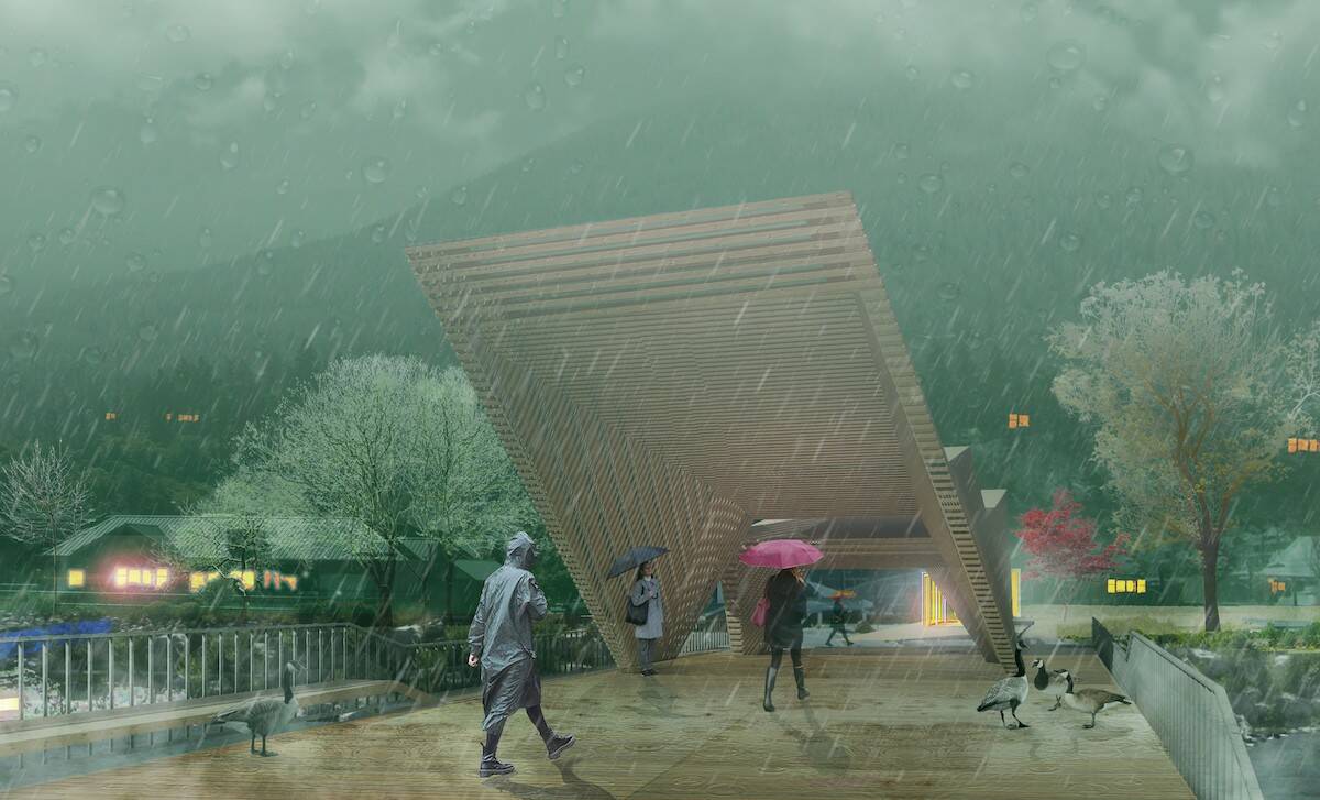 Artists conception of the new pier viewed from the lake. Photo: City of Nelson