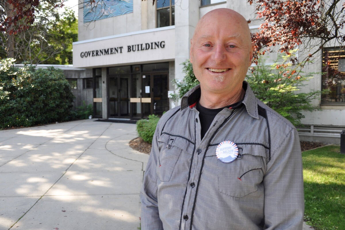 John Buffery is running to be mayor of Nelson. He says his priorities are housing and local transportation. Photo: Tyler Harper