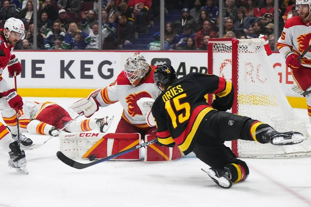 Calgary Flames sign goaltender Jacob Markstrom to six-year