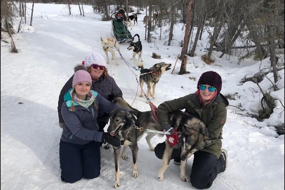 From left, Heather Tybring, Carrie Clancy and Devi Larsen are the operators of the Hay River Animal Shelter. The facility is struggling to deal with a population boom among local puppies and kittens. Photo courtesy of Hay River Animal Shelter