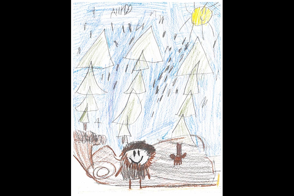 By Ally Pascal. Send your artwork to Inuvik Drum and we’ll showcase it in this space in a future edition.