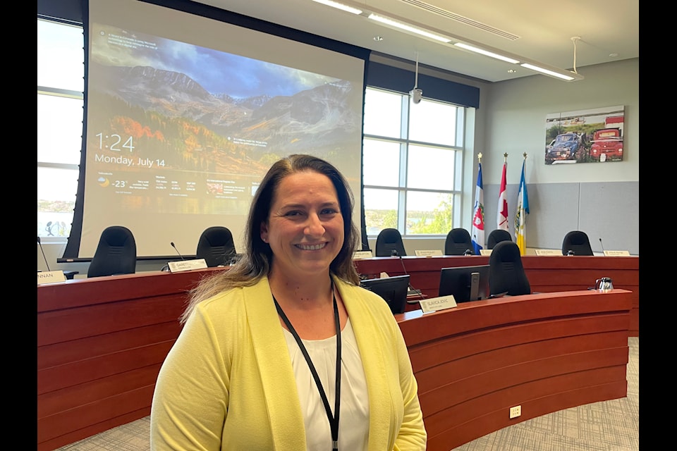 Charlsey White, the city's director of planning and development, estimated it could take as long as a year to acquire land from the GNWT for development by the city. Devon Tredinnick/NNSL phoyo
