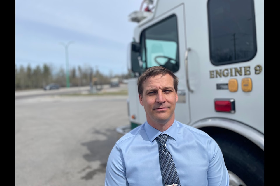 "Healthy firefighters are effective firefighters," said Yellowknife Firefighters Association president Christian Bittrolff. Devon Tredinnick/NNSL photo