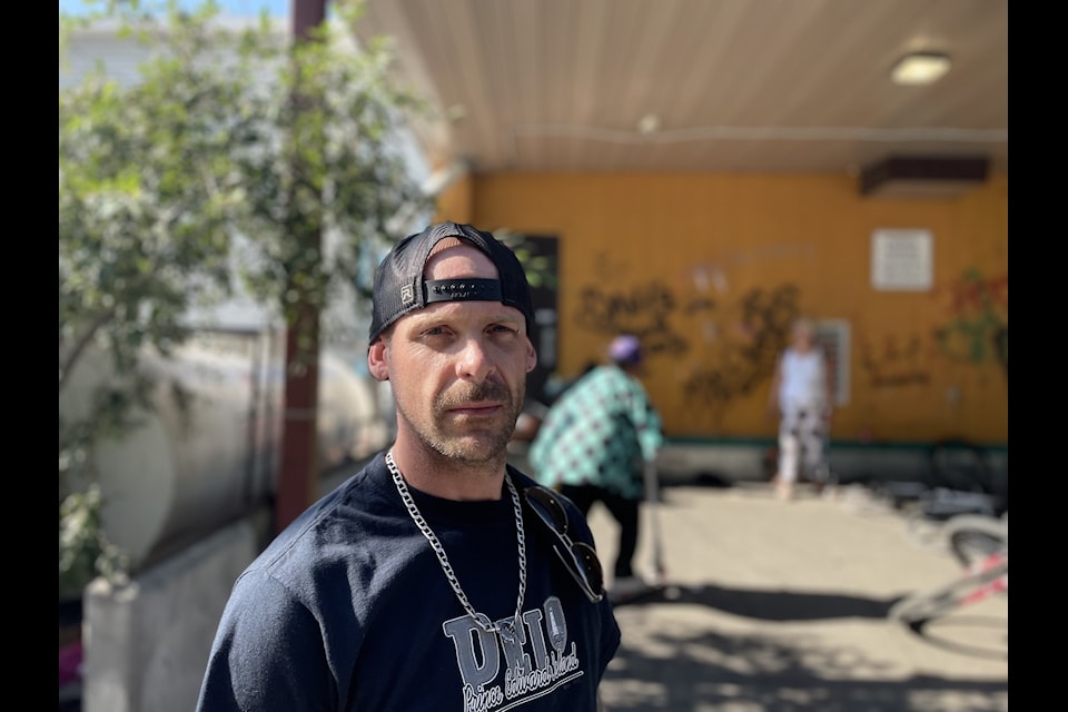 Craig Strachan, a military veteran, says he never thought he would wind up homeless. 