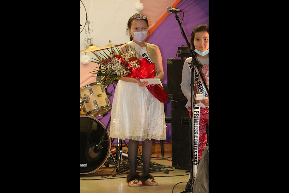 Jaynika Tourangeau-Deeza was named the 2022 Kamba Carnival Princess after selling 164 tickets. NNSL file photo