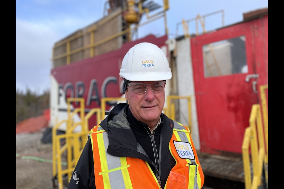 Gold Terra CEO Gerald Panneton is hoping to start mining again around the former Con Mine and wants 100 per cent ϳԹ employment.