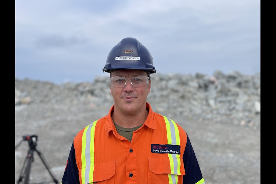 "I think it's a privilege to work at this site and I'd like to see it through to a successful closure in 2029," says Gord Stephenson, the manager of surface operations and closure at Diavik Diamond Mine.