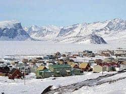 A March 1997 fire consumed the Attagoyuk School in Pangnirtung. Wikipedia photo