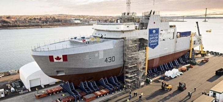 Irving Shipbuilding Inc--First Arctic and Offshore Patrol Ship a
