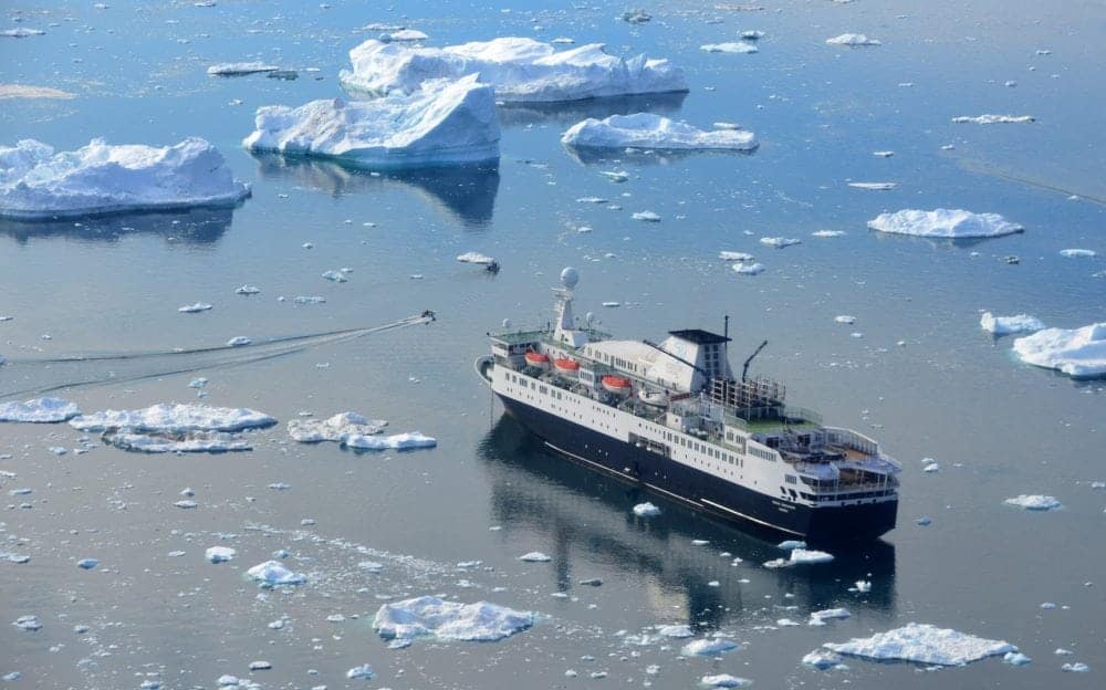Pond Inlet realized $250,000 in revenue from a cruise ship docking fees during a busy summer season this year. Mike Beedell/Adventure Canada photo