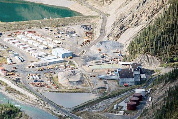 Prairie Creek Mine has few regulatory hurdles left to tackle. Photo courtesy of Canadian Zinc Corporation.