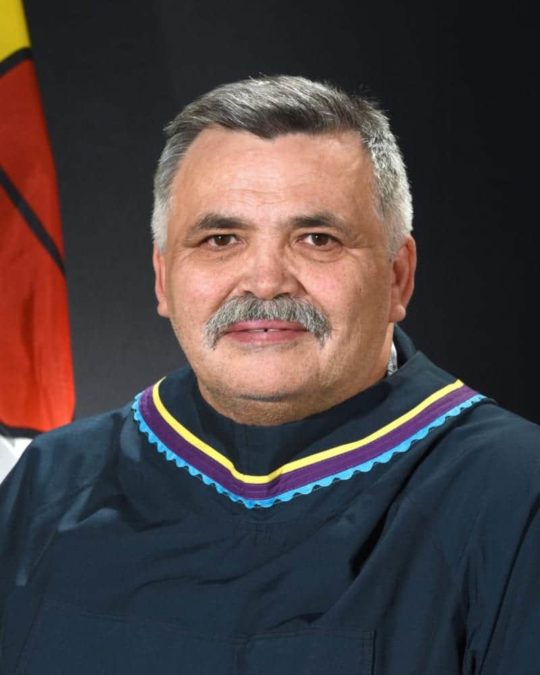 Lorne Kusugak, minister of Community and Government Services 