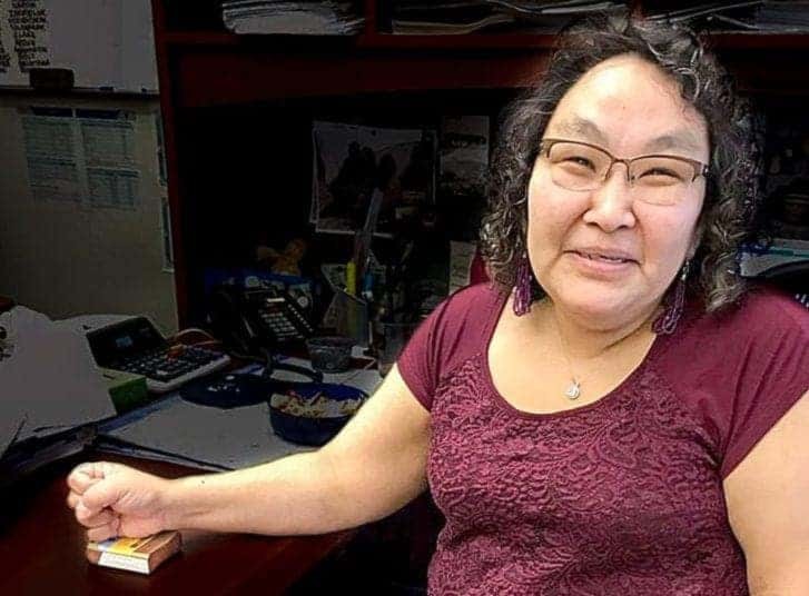 Helen Koaha of Cambridge Bay gave up smoking 10 years ago. Photo