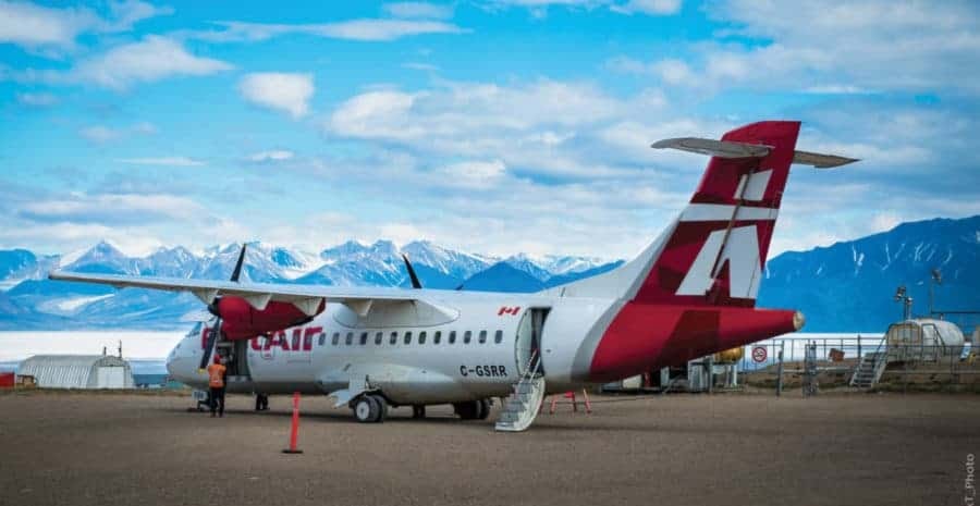 A First Air plane. Photo by: Mark Taylor (https://www.facebook.com/MarktPhoto/)